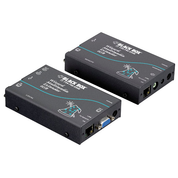 PROVIDES ULTRA SHARP, HIGH-RESOLUTION VIDEO OF 1920 X 1200. USE TWO EXTENDERS TO