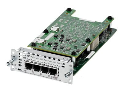 4-PORT NETWORK INTERFACE MODULE - FXO (U