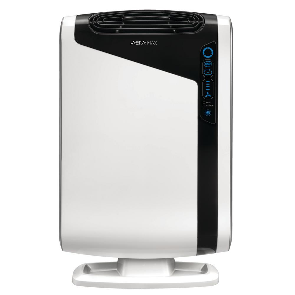 REMOVES 99.97% OF AIRBORNE PARTICLES IN LARGE SIZED ROOMS 300-600 SQ. FT.
