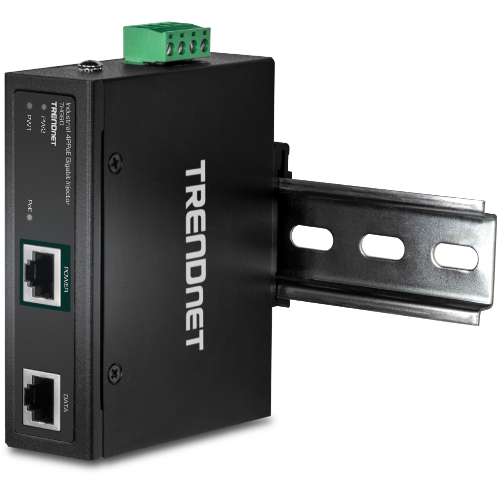 90W Gigabit 4PPoE Injector