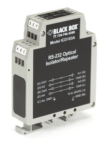 DIN RAIL REPEATERS WITH OPTO-ISOLATION,