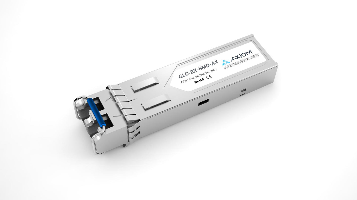 AXIOM 1000BASE-EX SFP TRANSCEIVER FOR CISCO # GLC-EX-SMD,LIFE TIME WARRANTY, FUL