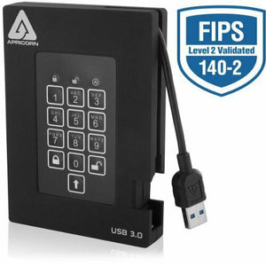 500GB FORTRESS FIPS  PORTABLE