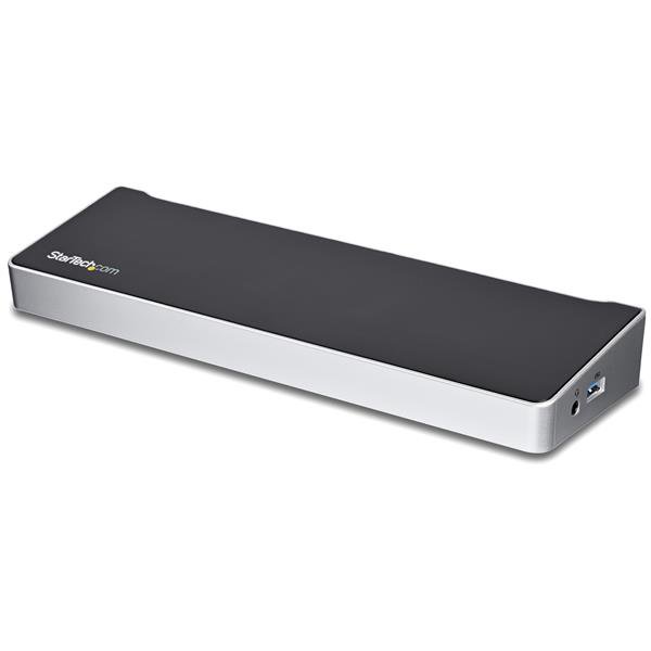 StarTech AC DK30CH2DEP Triple Monitor 4K USB-C Dock w 5xUSB3.0 Ports 100W PD