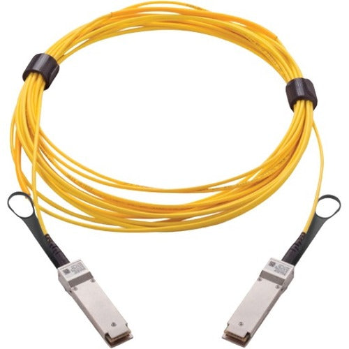 MELLANOXA ACTIVE FIBER CABLE, IB HDR, UP TO 200GB/S, QSFP56, LSZH, BLACK PULLTAB