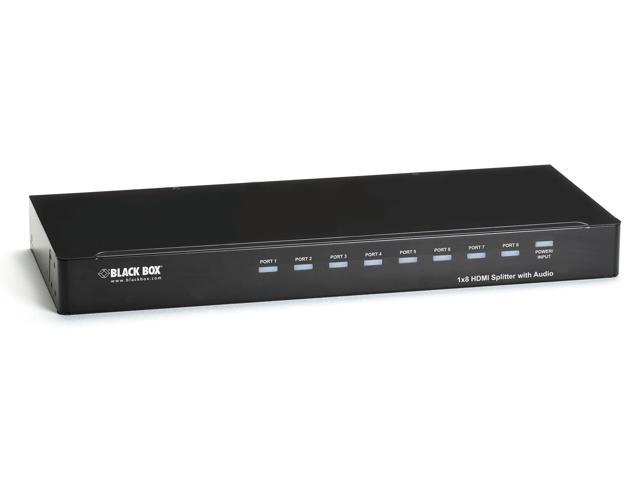 1 X 8 HDMI SPLITTER WITH AUDIO