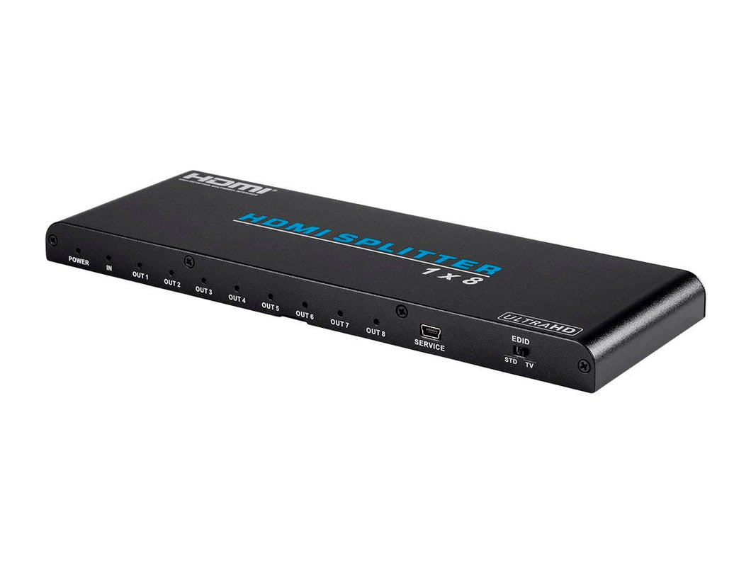 PRO 1X8 HDMI SPLITTERW/HDCP 2.2/EDID