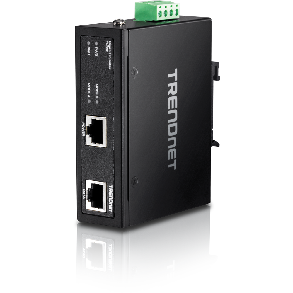 HARDENED INDUSTRIAL GIGABIT POE+ INJECTOR