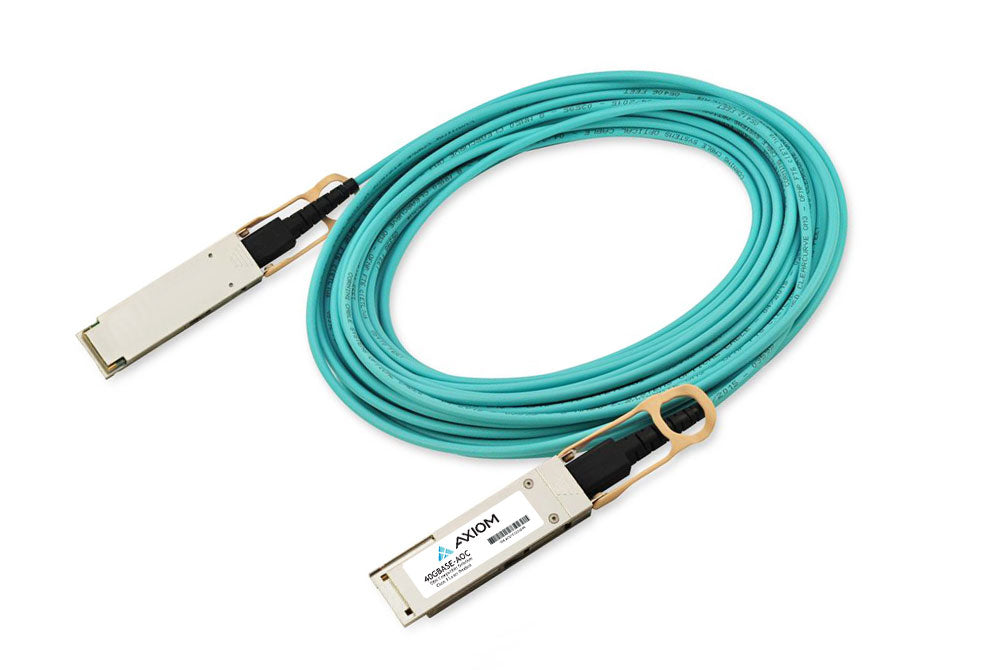 AXIOM 40GBASE-AOC QSFP+ ACTIVE OPTICAL CABLE ARISTA COMPATIBLE 1M