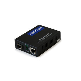 ADDON 10/100/1000BASE-TX(RJ-45) TO OPEN SFP PORT POE MEDIA CONVERTER