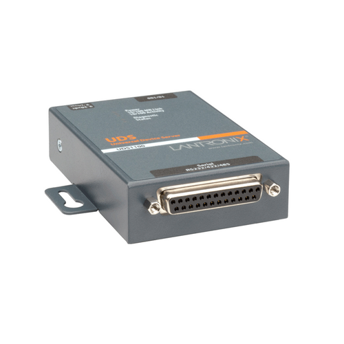 Lantronix Device Server UDS1100 One Port Serial (RS232/ RS422/ RS485) to IP Ethernet, UL864 with Power Over Ethernet (PoE)