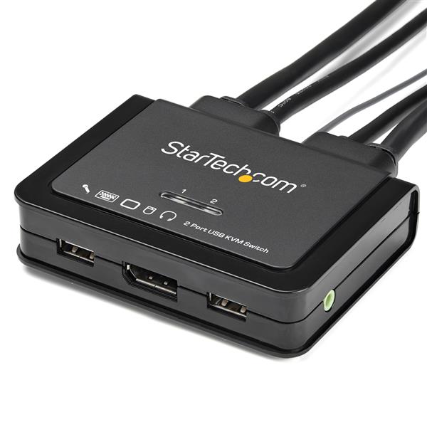 2 PORT DISPLAYPORT KVM SWITCH