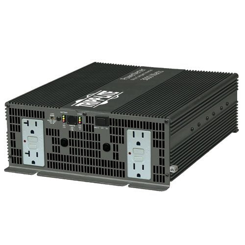 EATON TRIPP LITE SERIES 3000W POWERVERTER PLUS HEAVY-DUTY INVERTER WITH 4 GFCI O