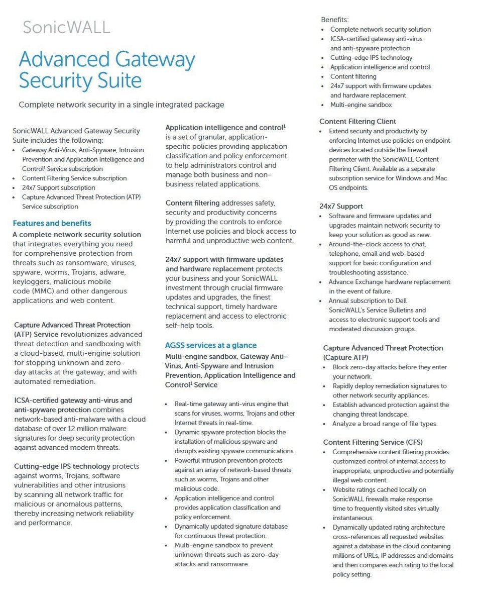TZ500 WL-AC TOTALSECURE 1YR