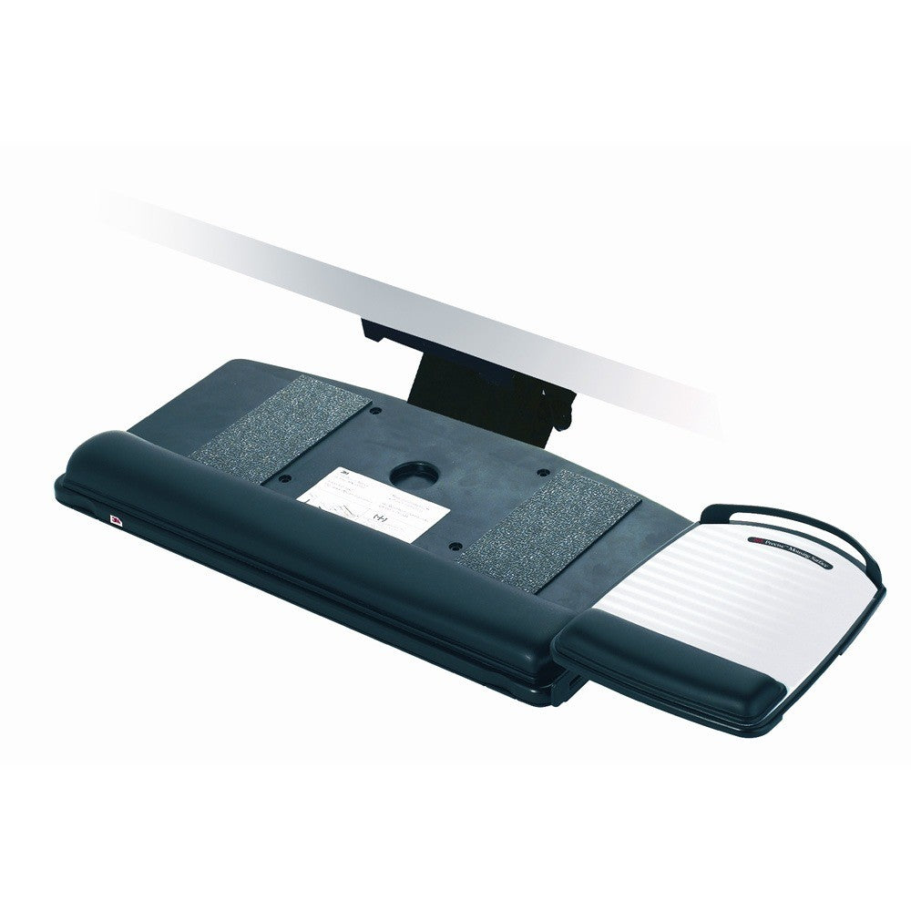 ADJUSTABLE KEYBOARD TRAY,KNOB ADJUST ARM