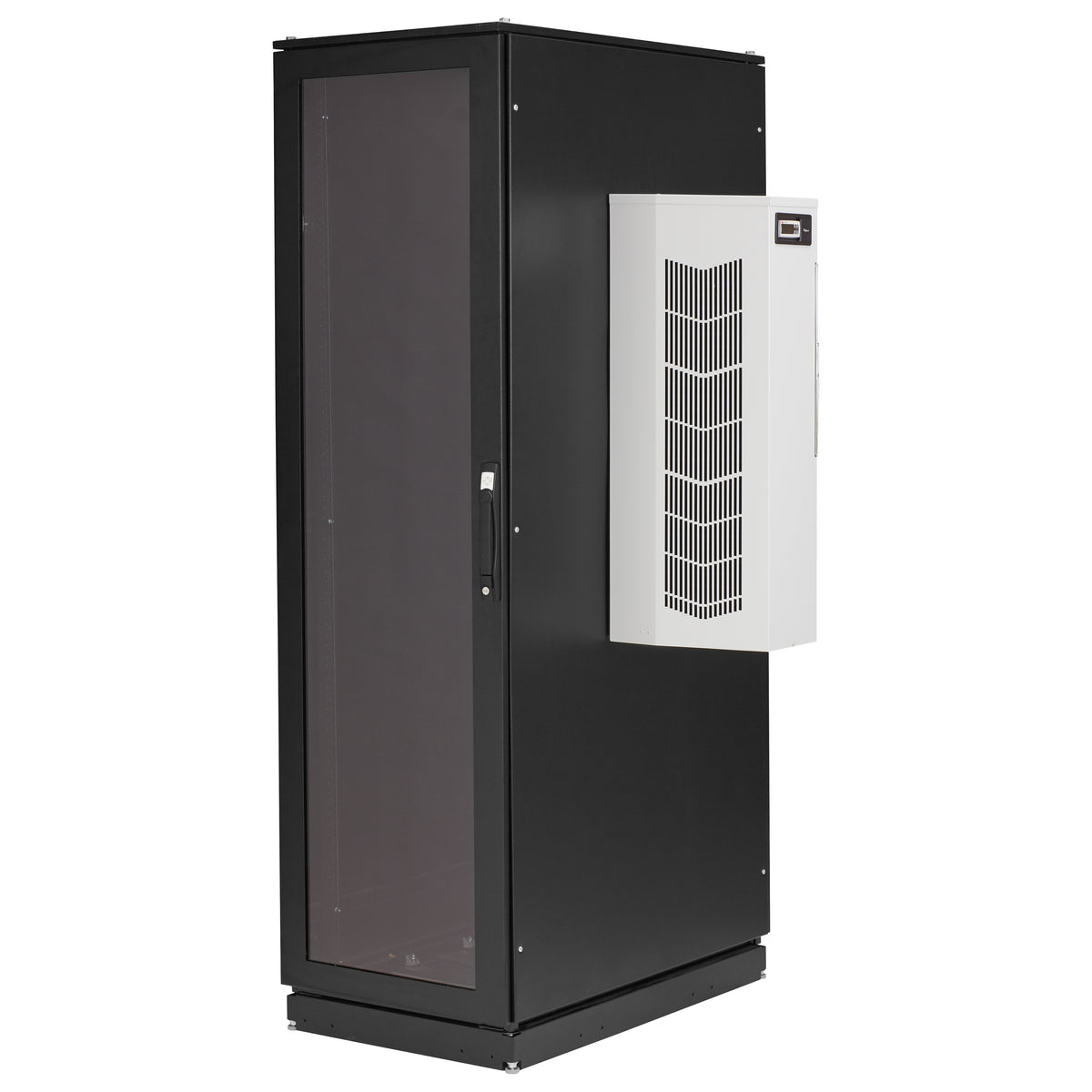 NEMA 12 SERVER CABINET WITH AC - 42U, 12000 BTU, M6 RAILS, 110V, TAA, 45 DAY STA
