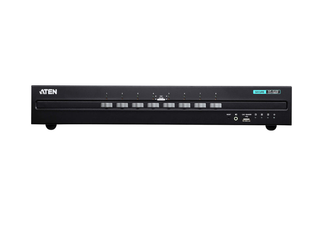 8 PORT DUAL DISPLAY DISPLAYPORT SECURE KVM WITH PP 3.0