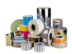 2.4X1 DT PAPER LABELS BUTT CUT,12R/1CASE