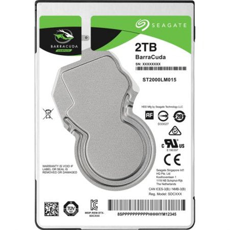 2TB BARRACUDA SATA 5400 RPM