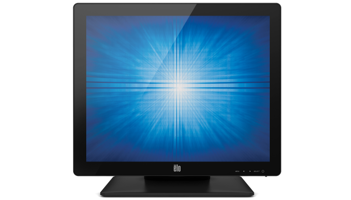 ELO, 1717L 17-INCH LCD (LED BACKLIGHT) DESKTOP, INTELLITOUCH (SAW) SINGLE-TOUCH, USB & RS232 CONTROLLER, ANTI-GLARE, ZERO-BEZEL, VGA VIDEO INTERFACE, BLACK