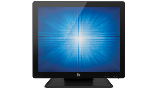 ELO, 1517L 15-INCH LCD (LED BACKLIGHT) DESKTOP, AVAILABILITY, ACCUTOUCH (RESISTIVE) SINGLE-TOUCH, USB & RS-232 CONTROLLER, ANTI-GLARE, ZERO-BEZEL, VGA VIDEO INTERFACE, BLACK