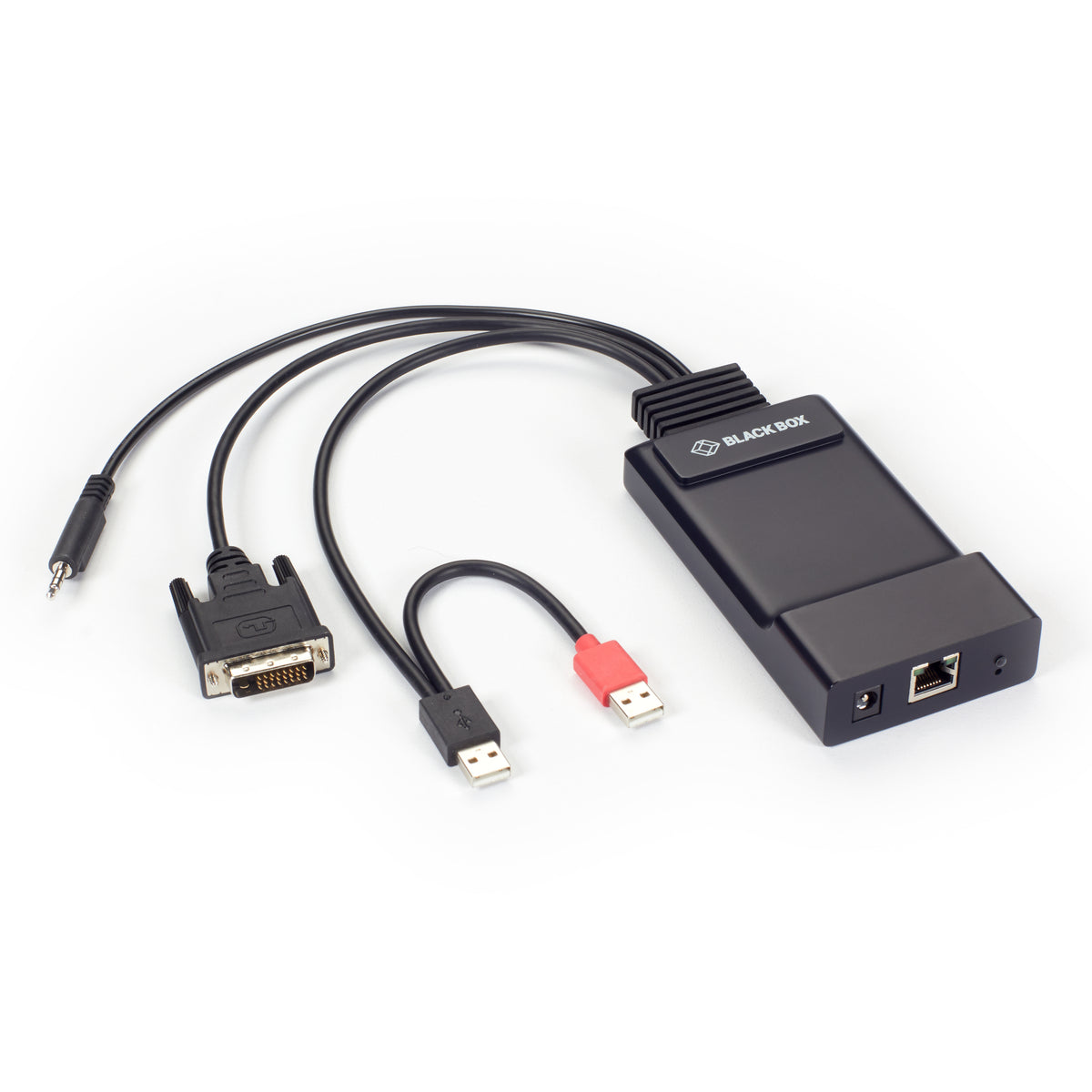 ZERO U DVI KVM-OVER-IP TRANSMITTER - SINGLE-MONITOR, HD, USB-HID, AUDIO, 12-IN.