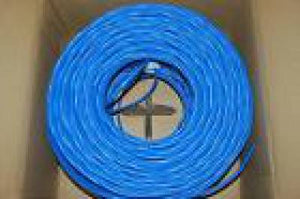 BELKIN FASTCAT6 SOLID UTP 1000 BULK CABLE, BLUE