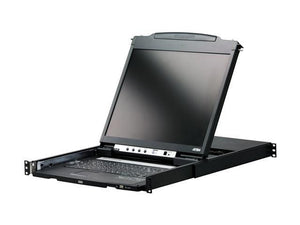 19IN DUAL RAIL LCD CONSOLE PS/2