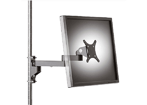 THE 9110-8460-8.5-4 WIRE SHELVING MONITOR MOUNT OFFERS 14IN EXTENSION, 190  TILT