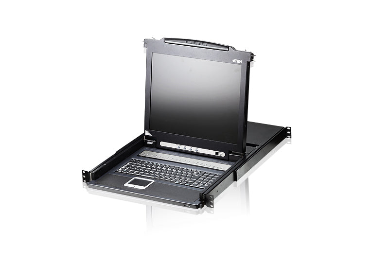 ATEN CL1008M - KVM CONSOLE - RACK-MOUNTABLE - TFT - 17IN - 1280 X 1024 / 75 HZ -