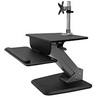 SINGLE MONITOR SIT-TO-STAND WORKSTATION