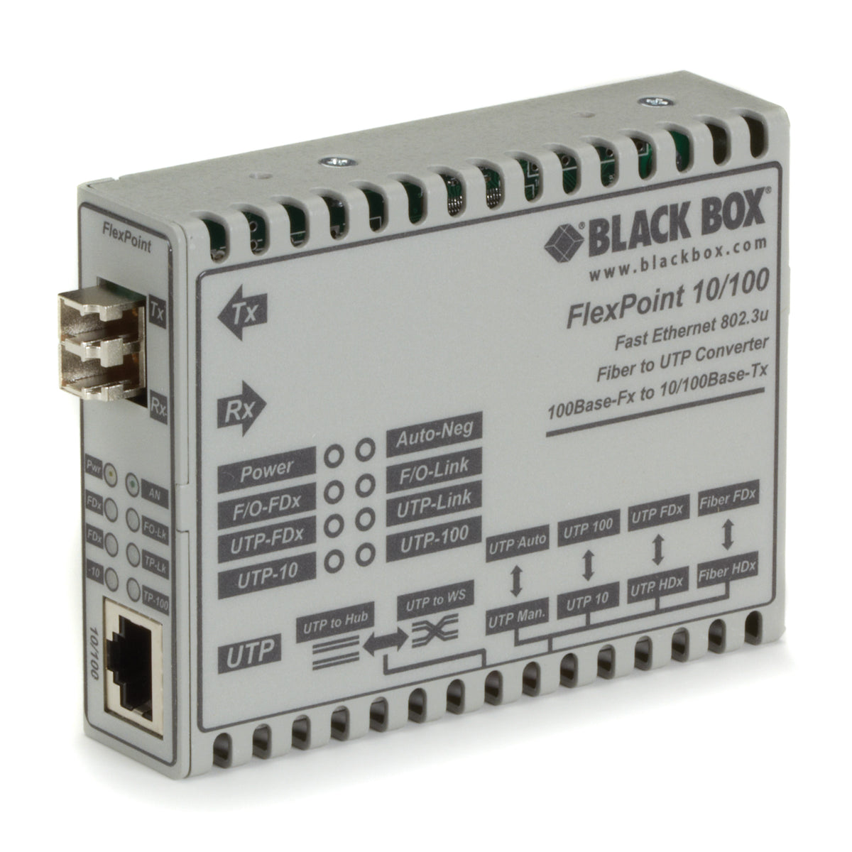 FLEXPOINT MODULAR 10/100 RATE CONVERTER