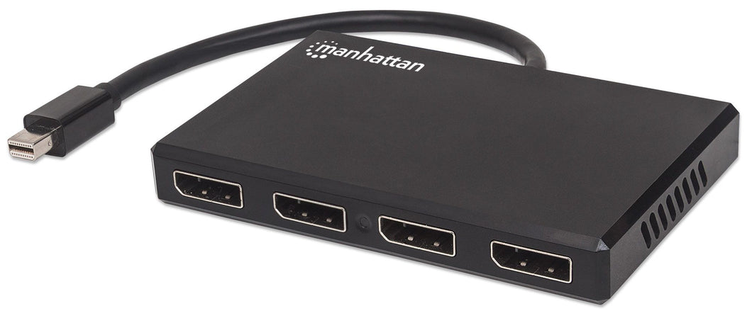 MINI DISPLAYPORT TO 4-PORT DISPLAYPORT SPLITTER HUB WITH MST