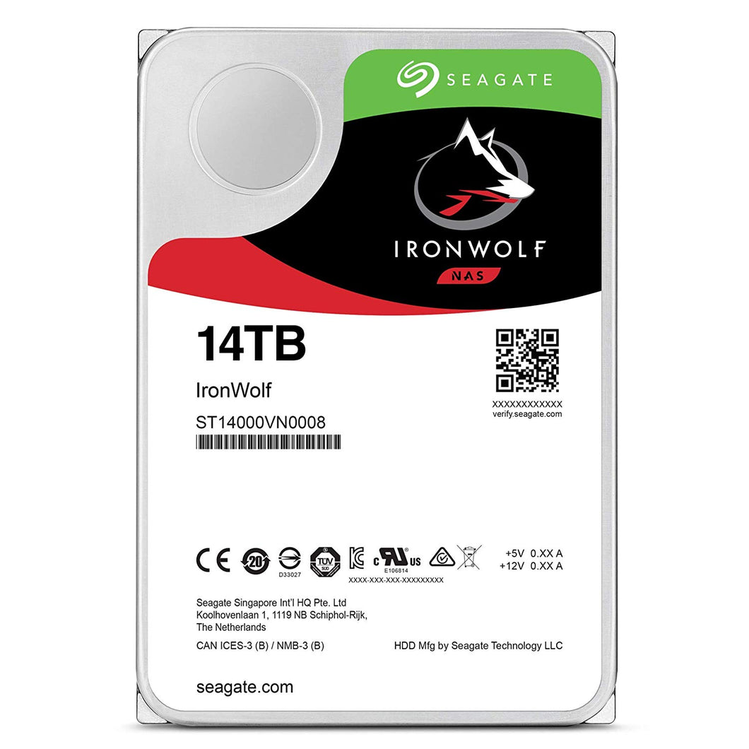 14TB IronWolf 3.5 HDD SATA NAS