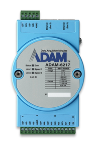 8-CH ISOLATED ANALOG INPUT MODBUS TCP MODULE