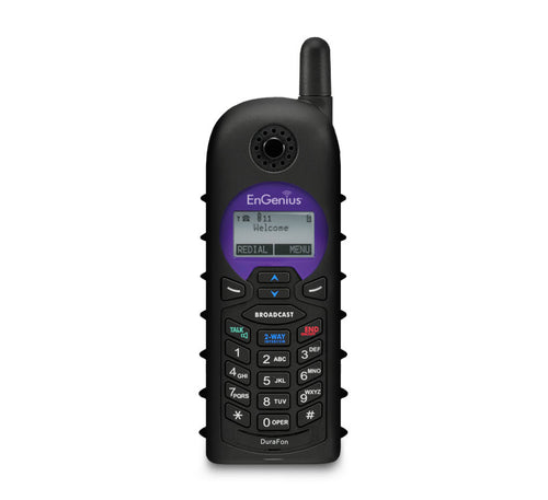 DURAFON-SIP HANDSET ONLY W/ RUGGED DESIGN AND LOW PROFILE 1.5DBI ANTENNA