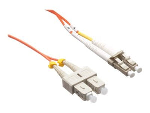 AXIOM  LC/SC MULTIMODE DUPLEX OM1 62.5/125 FIBER OPTIC CABLE 90M - TAA COMPLIANT