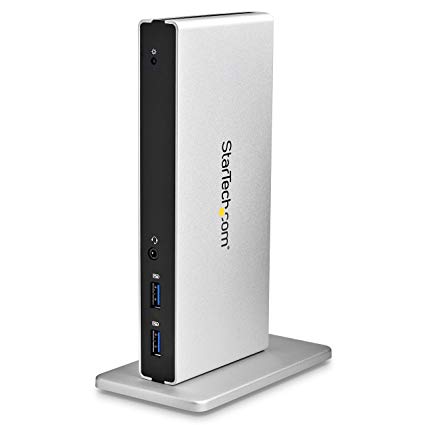 StarTech AC USB3SDOCKDD USB3.0 Laptop Docking Station w Dual DVI Video Retail