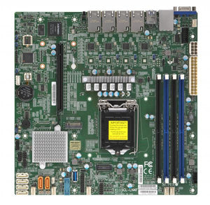 Supermicro MB MBD-X11SCL-LN4F-O E-2100 S1151 C242 128GB DDR4 PCIE mATX Retail