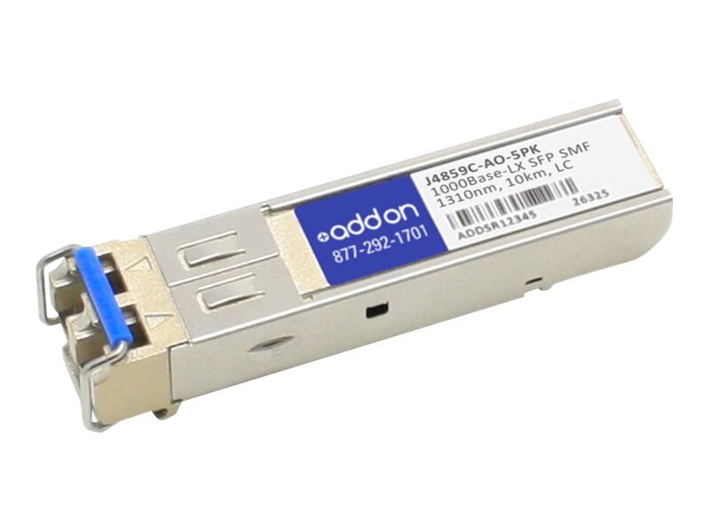 ADDON HP J4859C COMPATIBLE TAA COMPLIANT 1000BASE-LX SFP TRANSCEIVER (SMF, 1310N