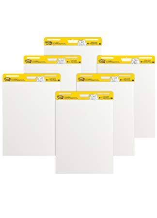 6PK EASEL PAD WHITE 25INX30IN SHTS PER PAD RECYCLED, SELL BY CASE (6 PADS/CASE)