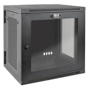TRIPP LITE 12U WALL MOUNT RACK ENCLOSURE SERVER CABINET WITH ACRYLIC GLASS DOOR,