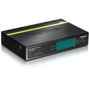 8 Port Gig PoE GREENnet Swtch