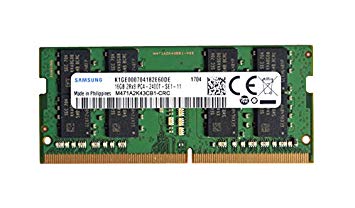 SAMSUNG 16GB DDR4 PC4 19200 2400 SODIMM 16GB DDR4 PC4 19200 2400MHZ 260PIN