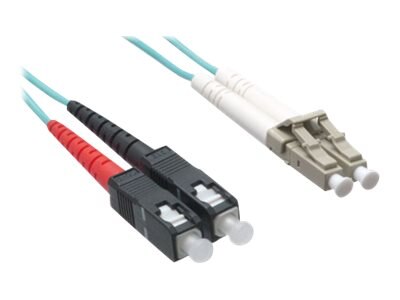 AXIOM LC/SC MULTIMODE DUPLEX OM4 50/125 FIBER OPTIC CABLE 70M