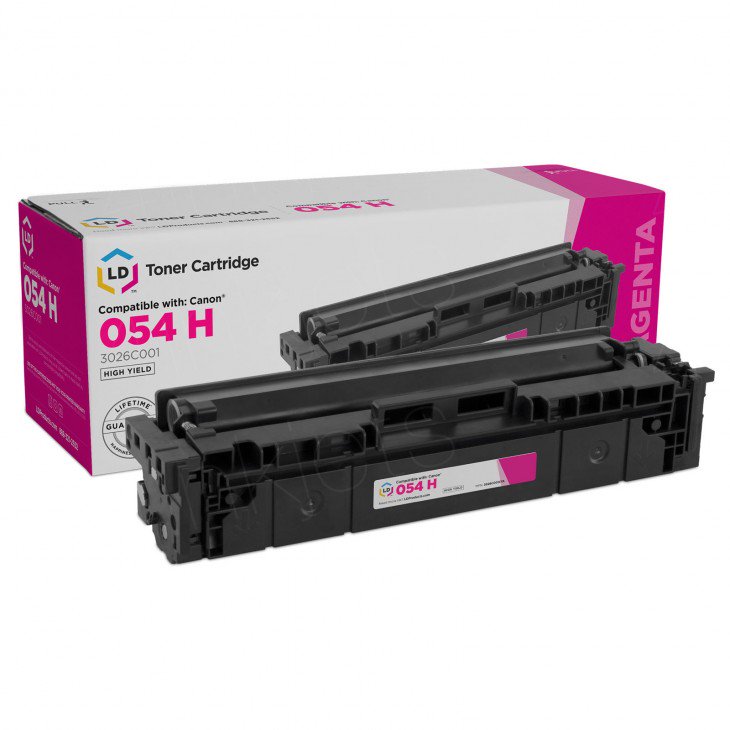 054 MAGENTA HIGHCAPACITY TONER CARTRIDGE, HIGH CAPACITY - FOR USE WITH LBP622CDW