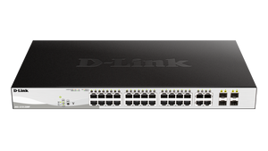 24-PORT GIGABIT SMART MANAGED POE SWITCH WITH 4 GIGABIT RJ45/SFP COMBO PORTS, 37