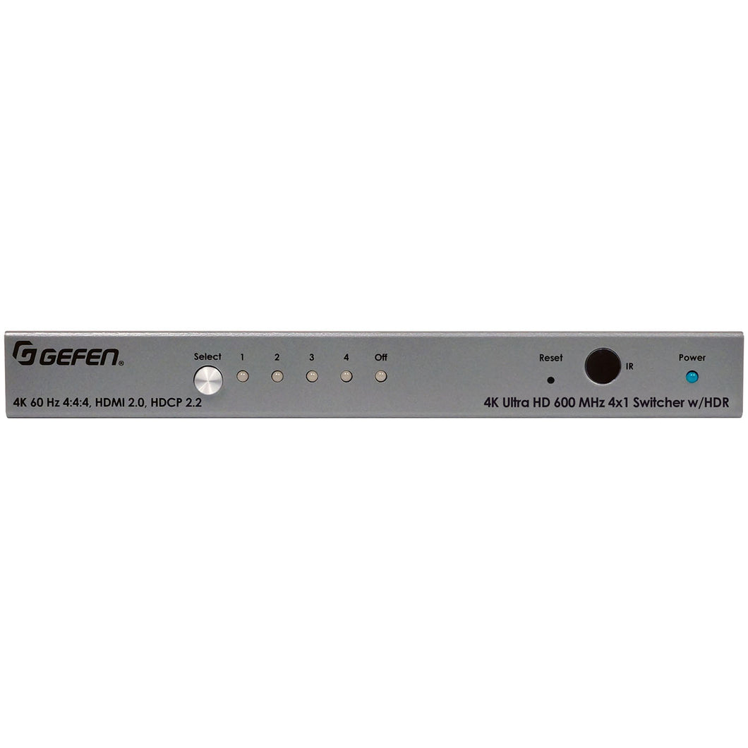 4K Ultra HD 600 MHz 4x1 Switch