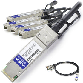 ADDON CISCO QSFP-4SFP10G-CU1M COMPATIBLE TAA COMPLIANT 40GBASE-CU QSFP+ TO 4XSFP