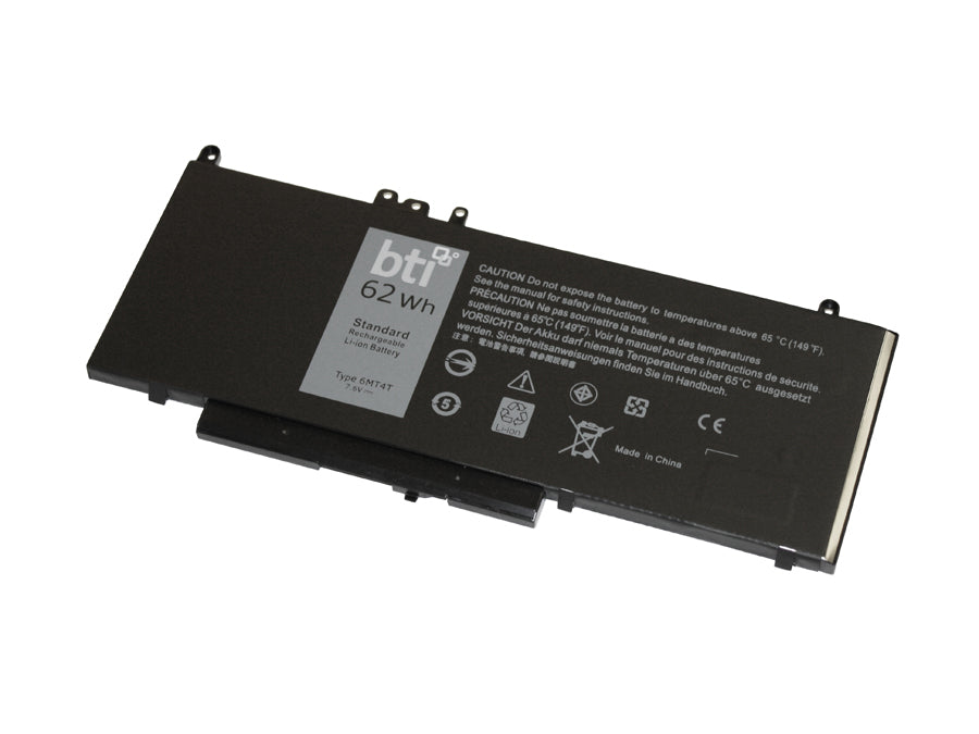 REPLACEMENT NOTEBOOK BATTERY FOR DELL LATITUDE E5470 E5570 SERIES; REPLACES 6MT4